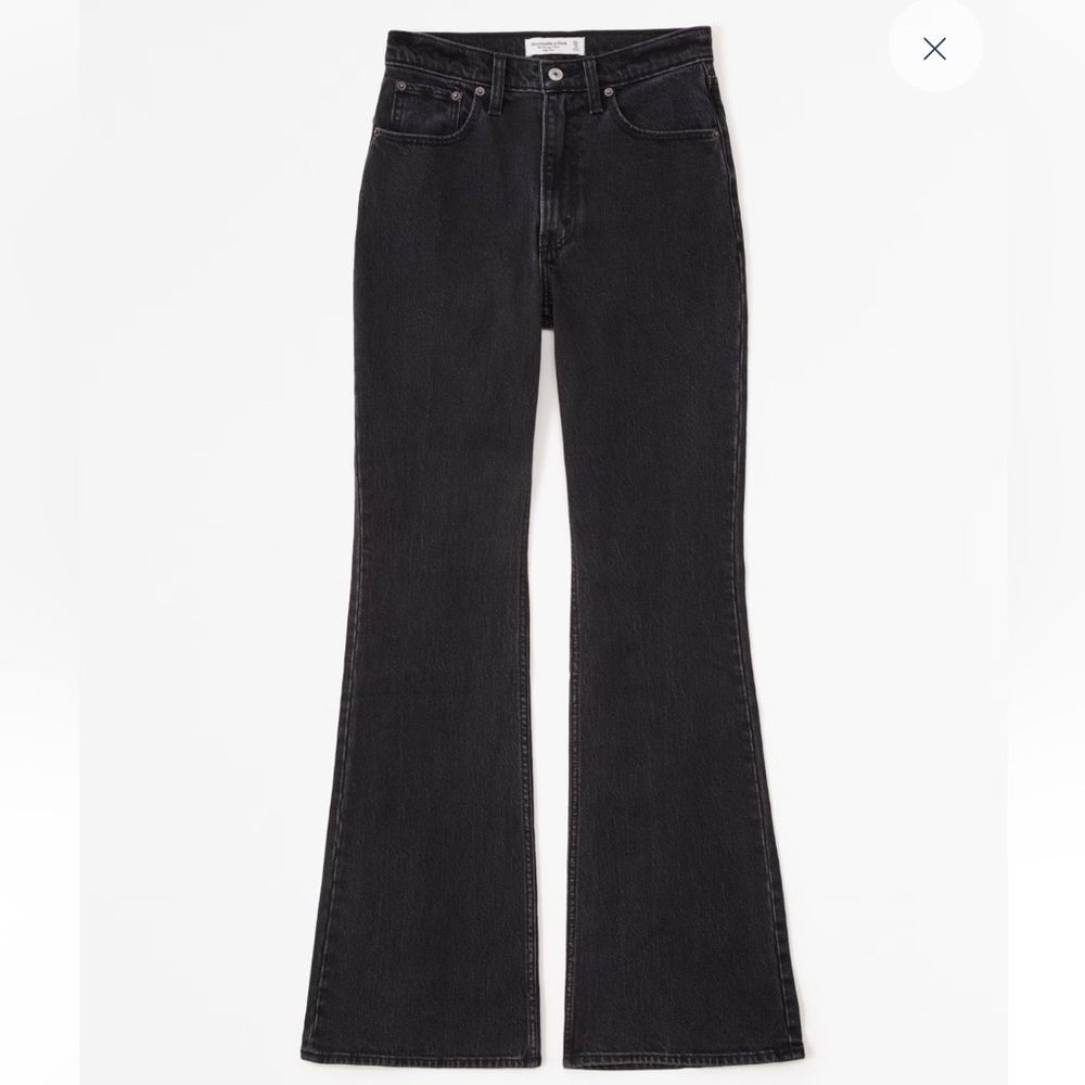 Abercrombie 70s High Rise Vintage Flare Jean. Brand new without tags